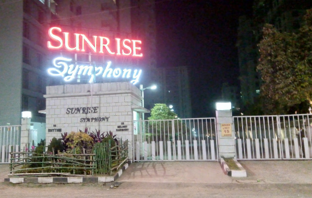 2BHk Flat for Rent at Sunrise Symphony 831 SQft