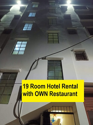 19 rooms guest house hotel for lease near CC2 Newtown Kolkata