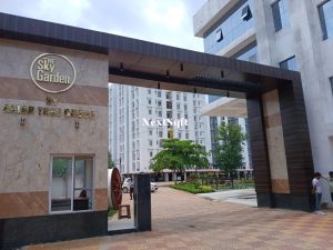3BHk Flat Rent at The Sky Garden Naopara Newtown Chinarpark 