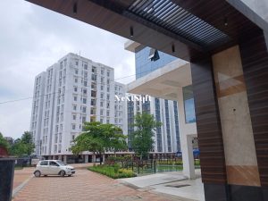 3BHk Flat Rent at The Sky Garden Naopara Newtown Chinarpark 