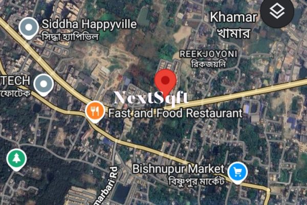 Rajarhat chowmatha 211 road 2nd plot land for sale 10katha