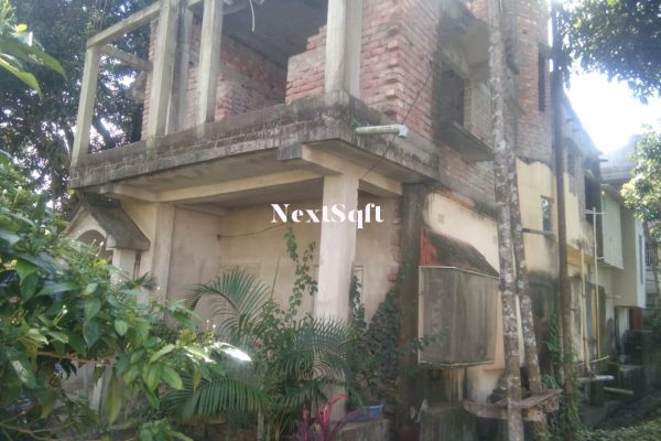 2floor house 5bhk sale rajarhat chowmatha at 45Lakh